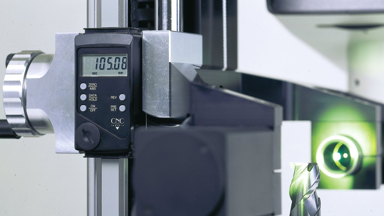 PINZBOHR ADI Tool Presetter - Easy Presetting of tools with Integrated Optical System