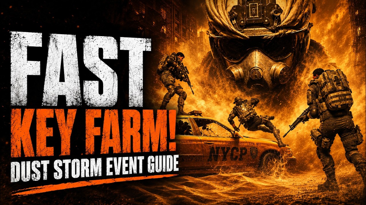 FARM KEYS FAST! Dust Storm Event Guide (The Division 2)