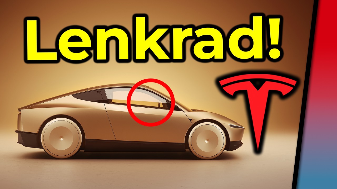 Lenkrad im Cybercab: Bringt Tesla jetzt das Model 2?