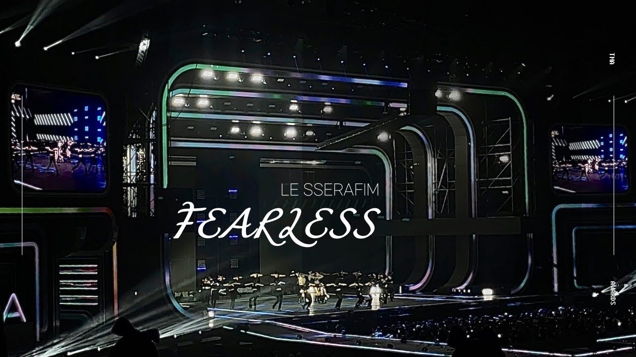 221008 | TMA 더팩트 뮤직 어워드 | 르세라핌 LE SSERAFIM | 피어레스 FEARLESS