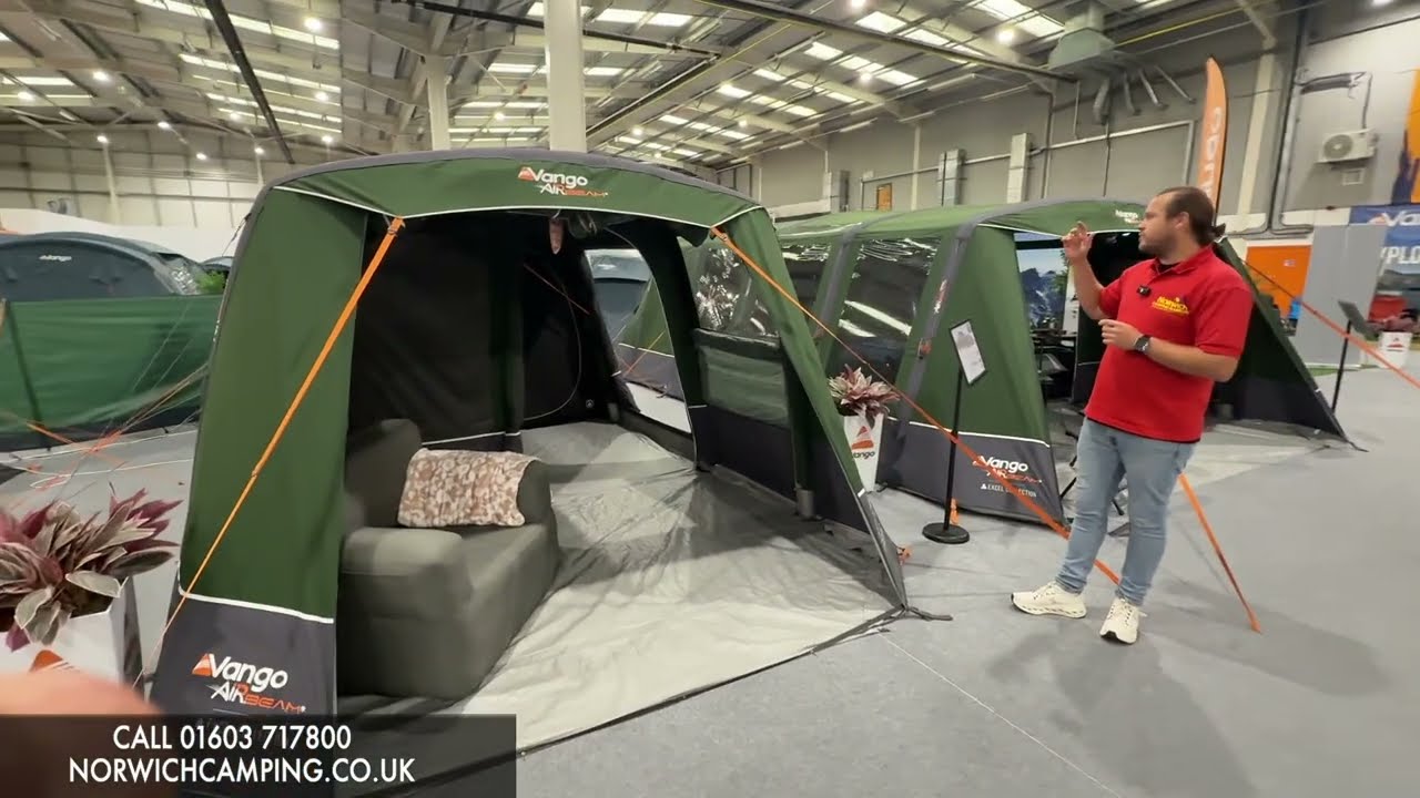 Обзор палатки Vango Sherwood 400 TC Airbram (2026 год)