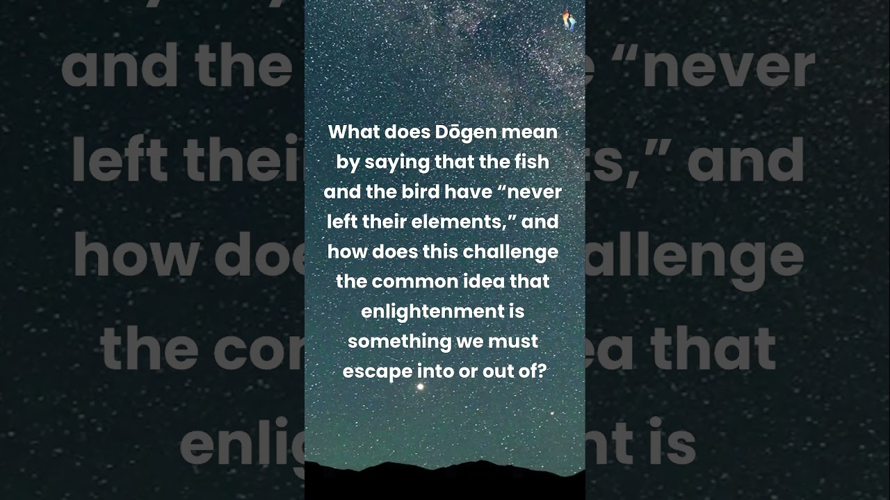 Zen Master Dogen's Genjokoan: Practice and Enlightenment #zenattitude #zen #zenshorts #substack