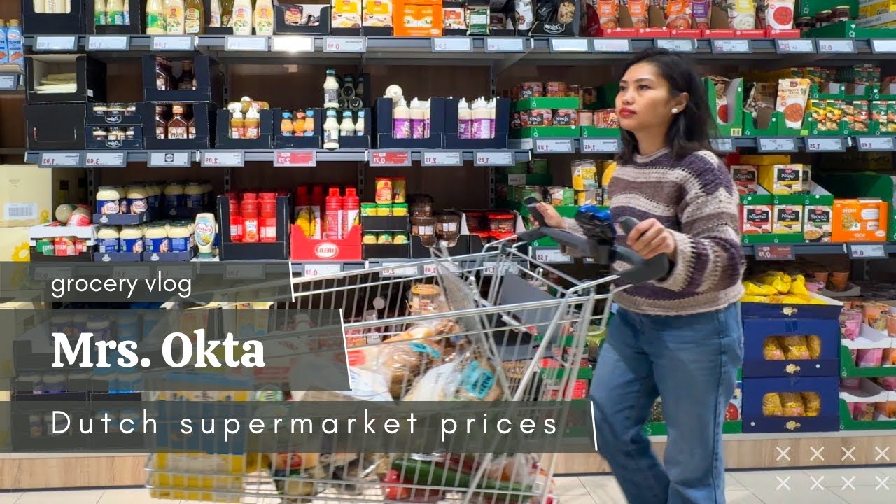 Weekly grocery shopping in the Netherlands 🇳🇱 | what I buy & what it costs