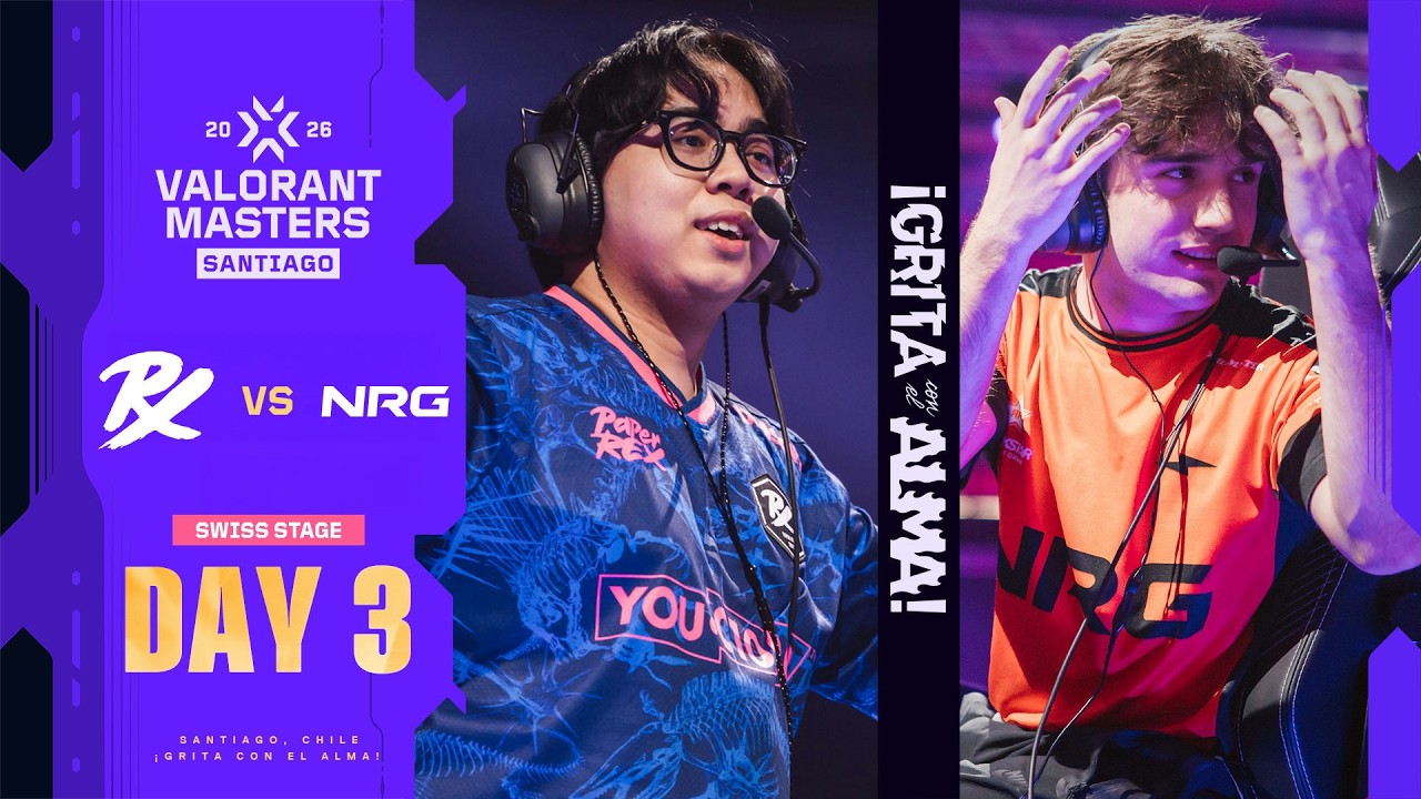 Paper Rex vs NRG | VALORANTMasters Santiago DAY3