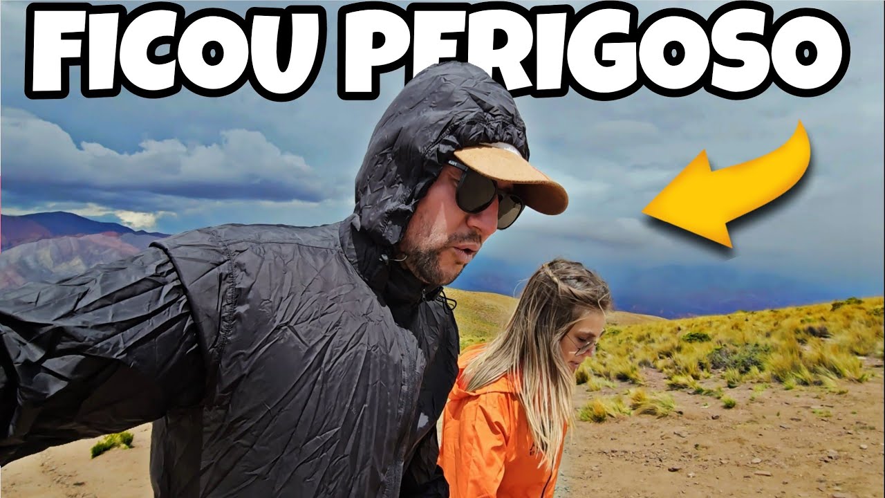 Tivemos que fugir da tempestade em Humahuaca no Cerro 14 colores | T2 Ep165 #argentina