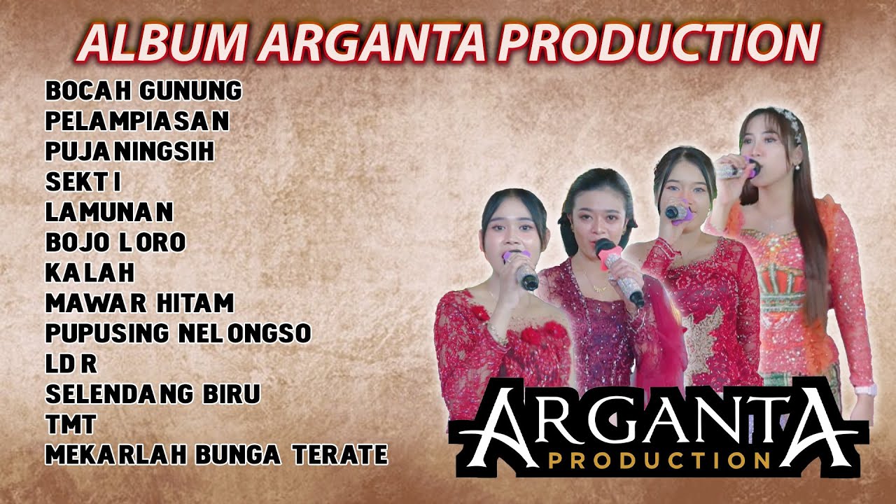 Album ARGANTA Music Production - Pelampiasan - Pujaningsih - Sekti - DMS99 Audio - Hvs Sragen