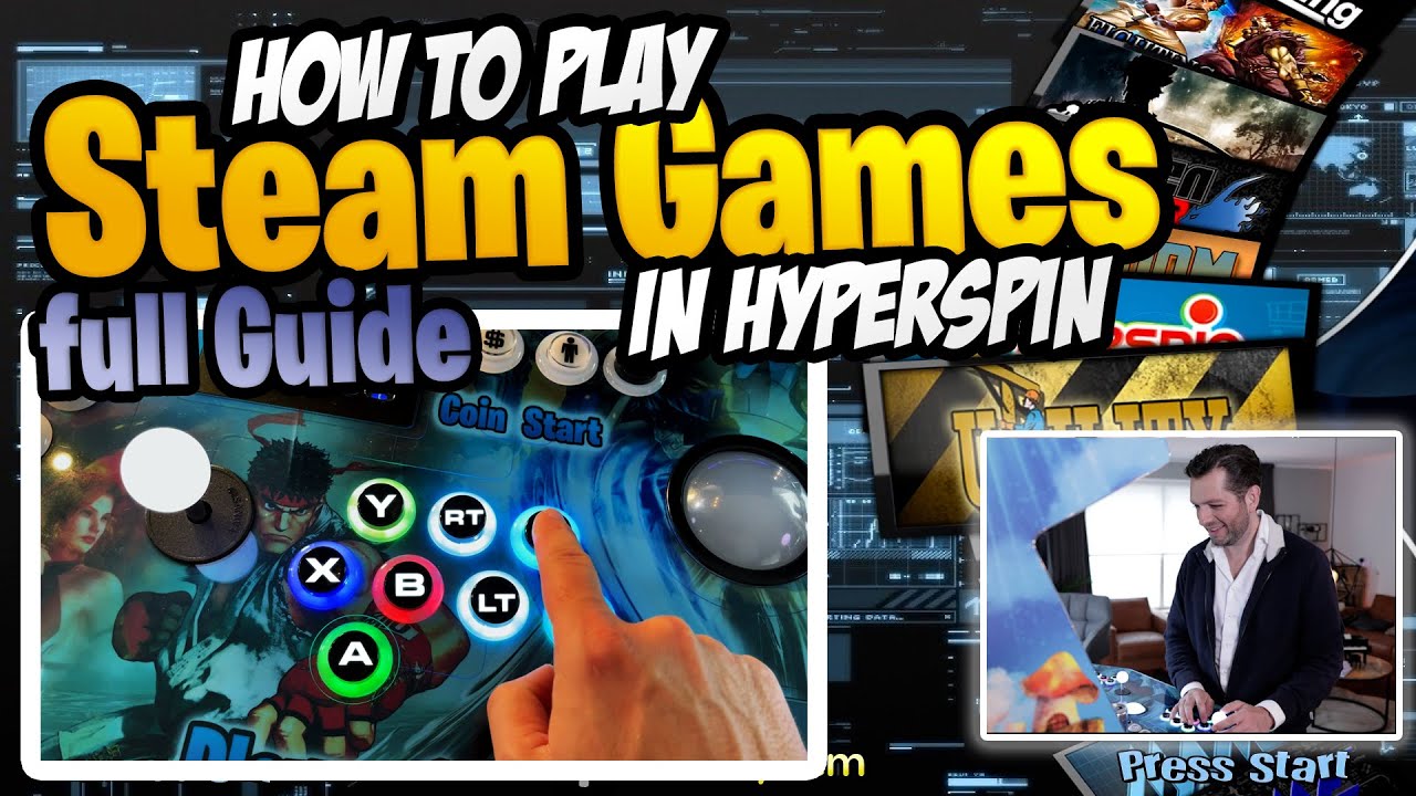 Как настроить игры Steam в Hyperspin — полное руководство