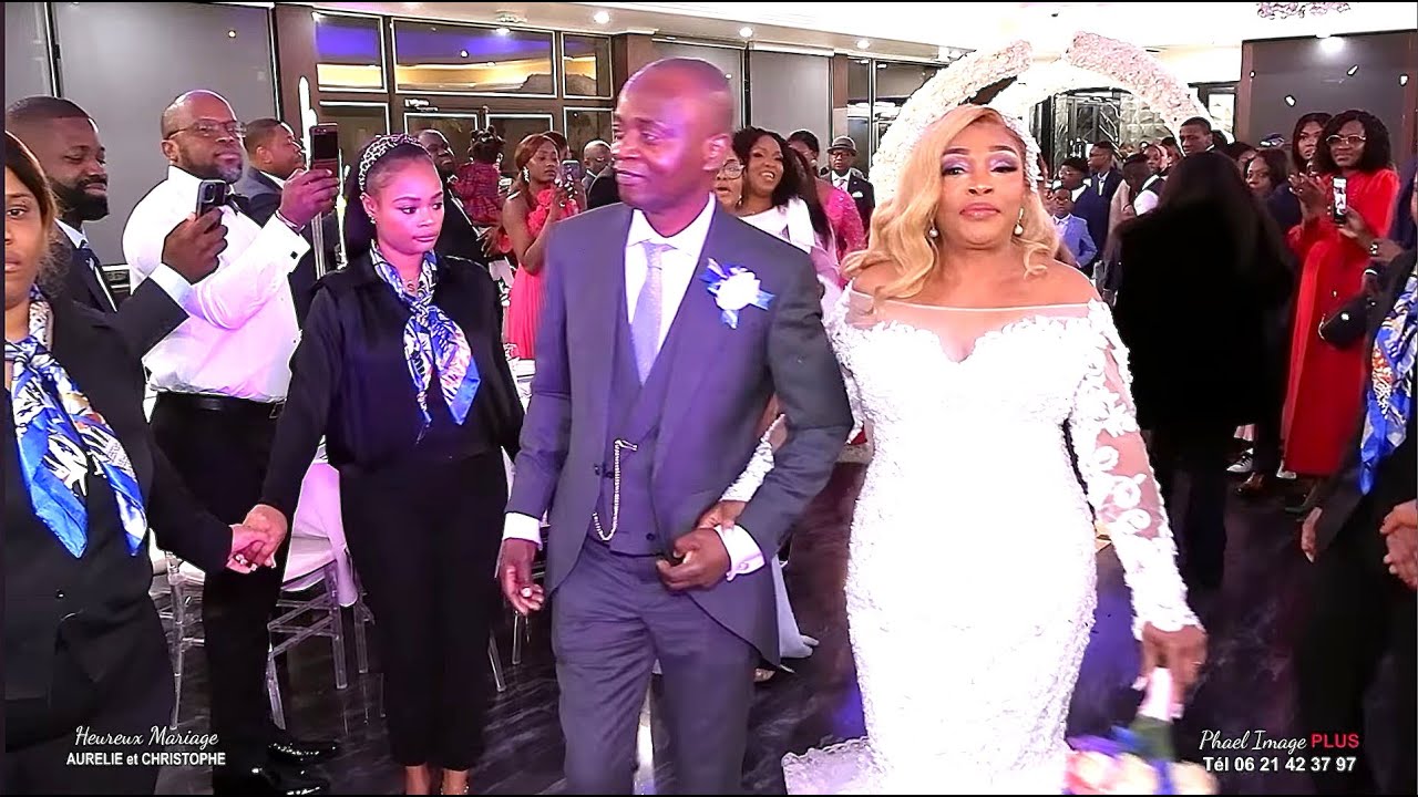 LA SOIREE DU MARIAGE DE AURELIE DOFCA ET CHRISTOPHE BONDZANGA DE LONDRES
