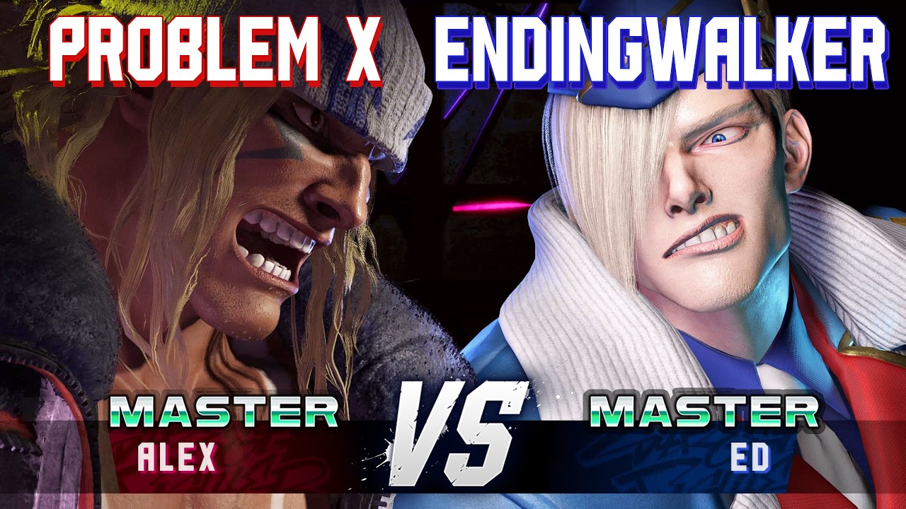 SF6 ▰ PROBLEM X (Alex) vs ENDINGWALKER (Ed) ▰ High Level Gameplay