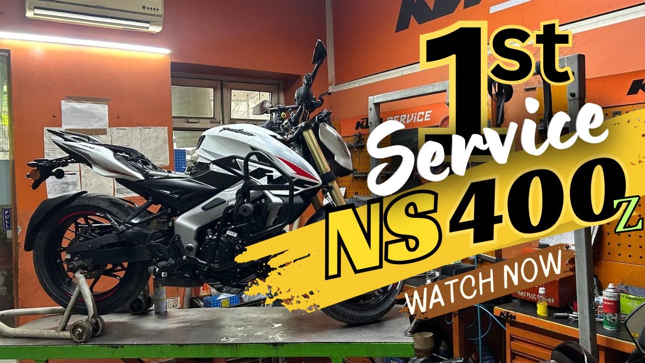 Bajaj PULSAR NS400z first service  cost | #pulsarns400z #firstservice #ns400z