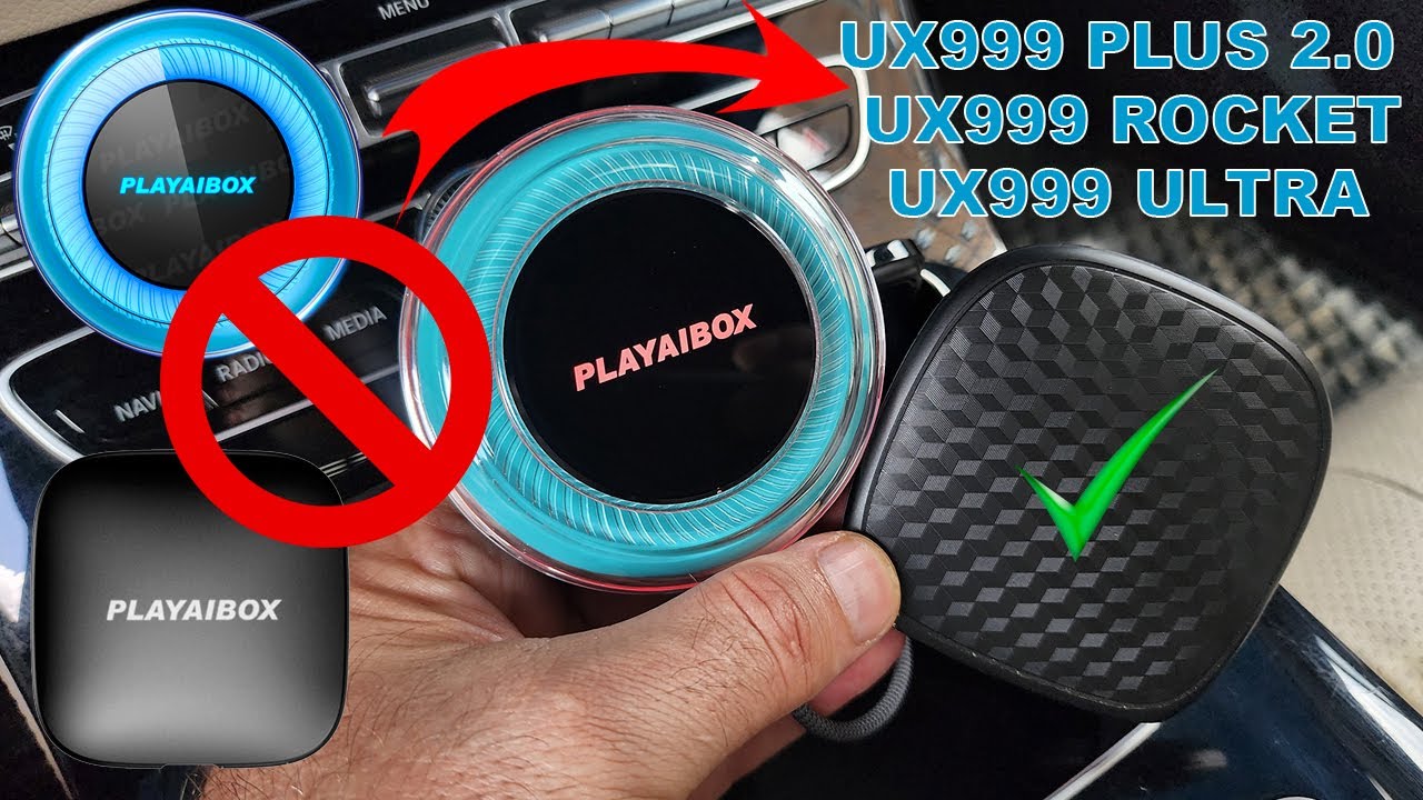 Не советую покупать Беспроводной CarPlay AI Box Android 13 UX999 Ultra 2.0, UX999 Rocket UX999 Ultra