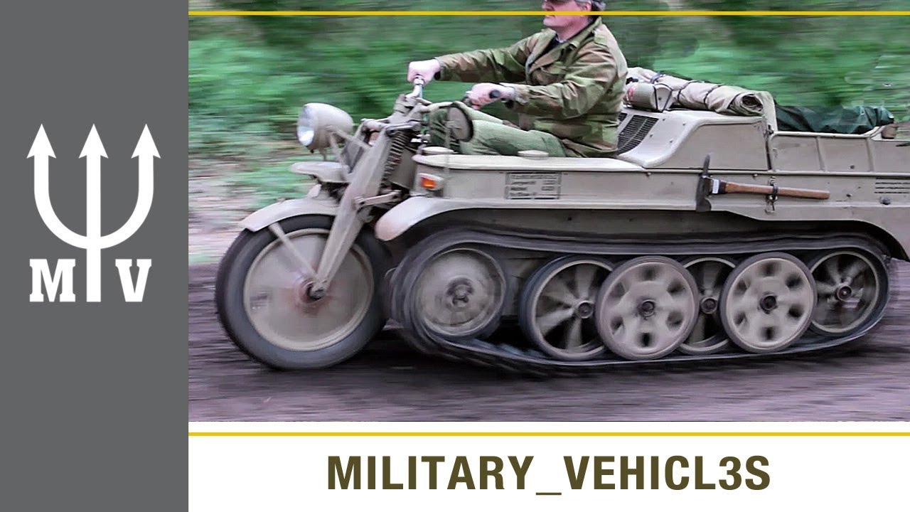 Ww2 German vehicles: Kettenkraftrad HK101