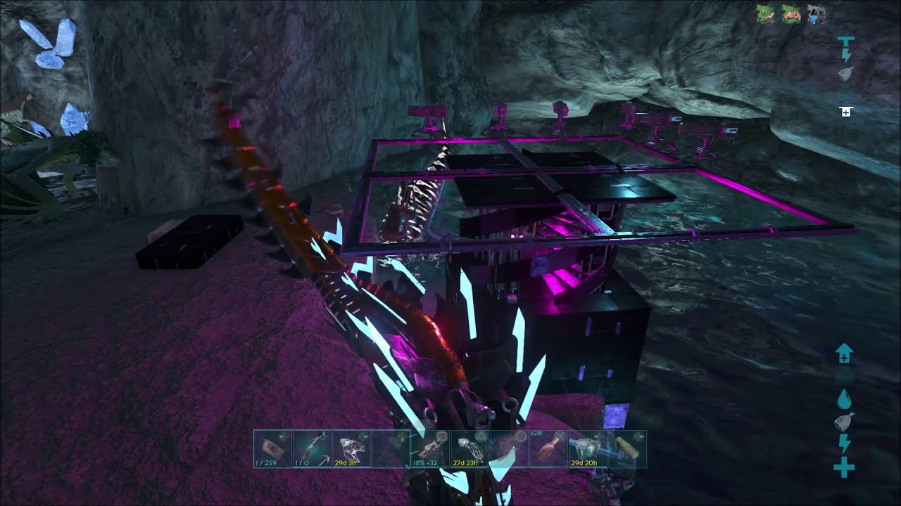 UNDERWATER BASE RAID!- ARK 3 MAN PVP EP4