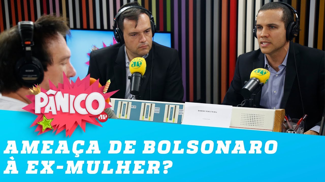 P&acirc;nico repercute reportagem de jornal sobre amea&ccedil;a de Bolsonaro &agrave; ex-mulher