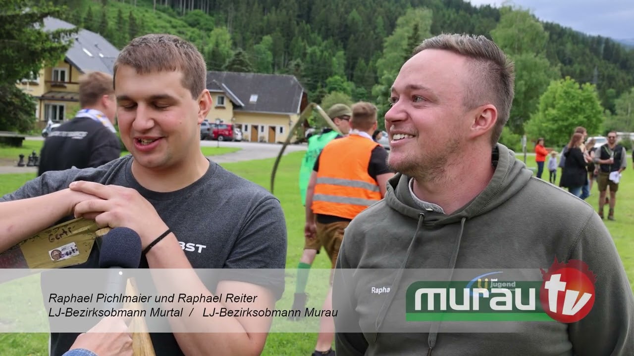 Landjugend-Landesentscheid im Sensenmähen im Bezirk Murau