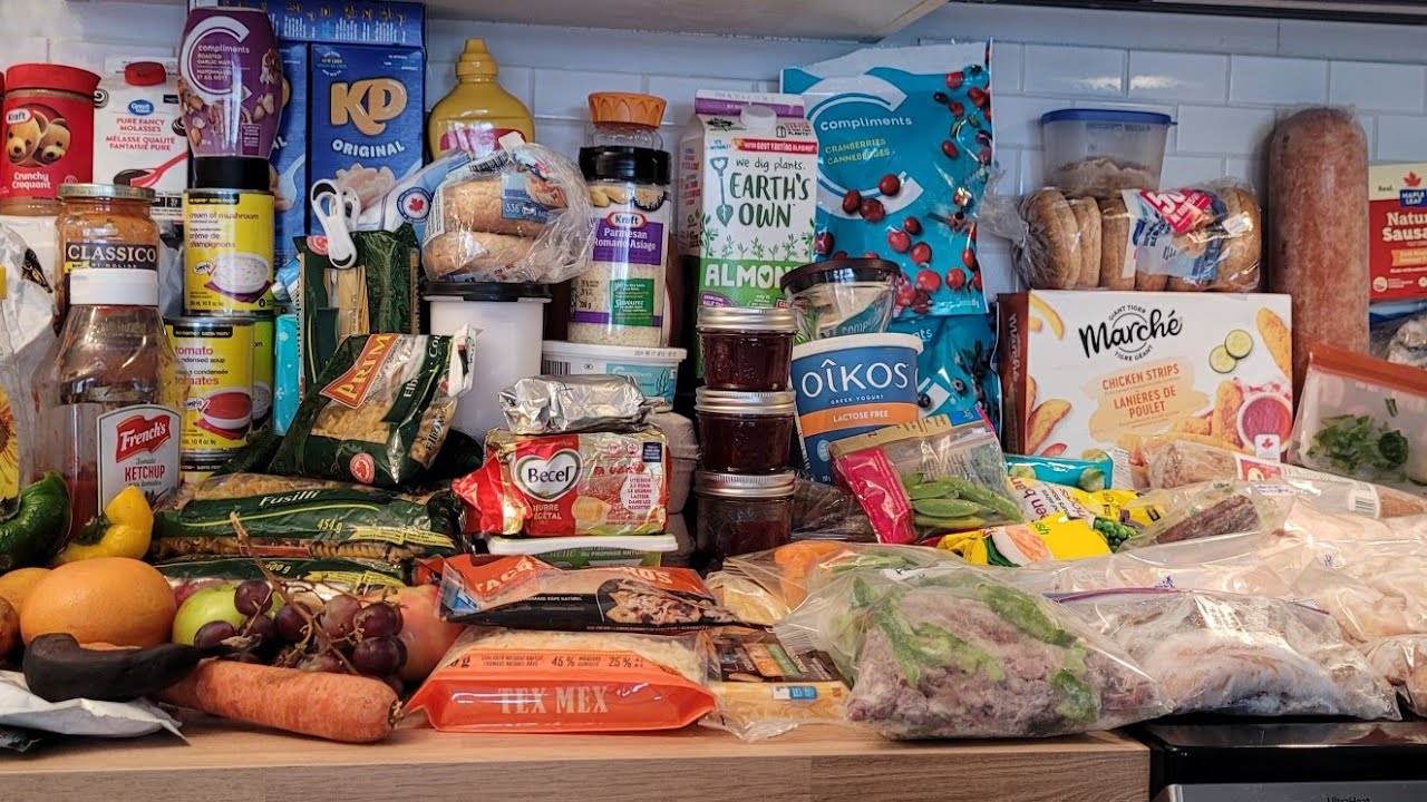 $23 Grocery Challenge FINALE - $294/13 Weeks (Stockpile is what remains after eating for 13 weeks).