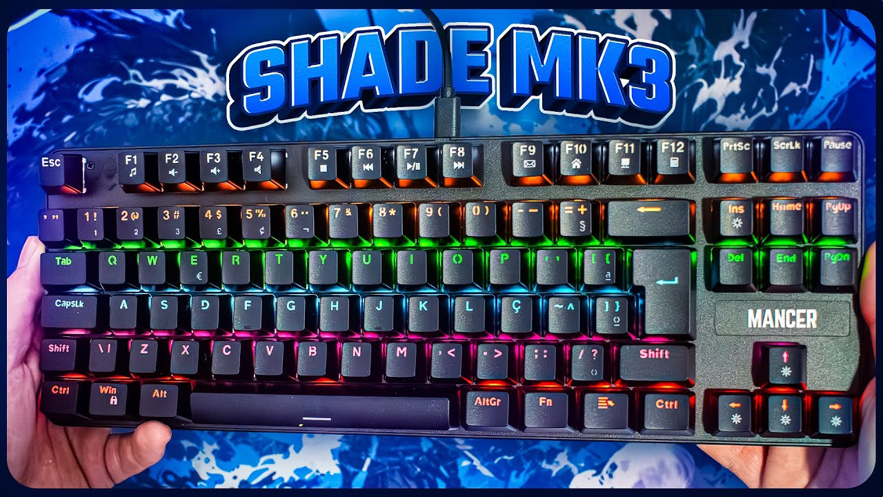 UNBOXING do Teclado Gamer MANCER SHADE MK3 | Vale a Pena em 2026? ‹DuDu MaTriX›