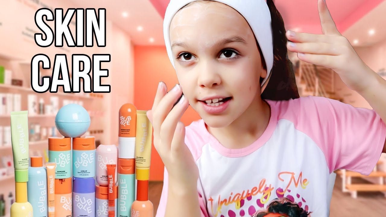 MY DAUGHTERS SKiNCARE MORNiNG ROUTiNE💄🫧