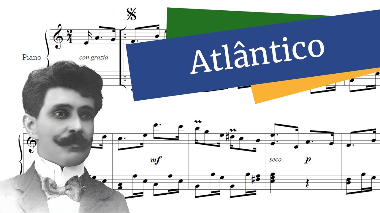 Ernesto Nazareth - Atlântico (Maria Teresa Madeira, piano)