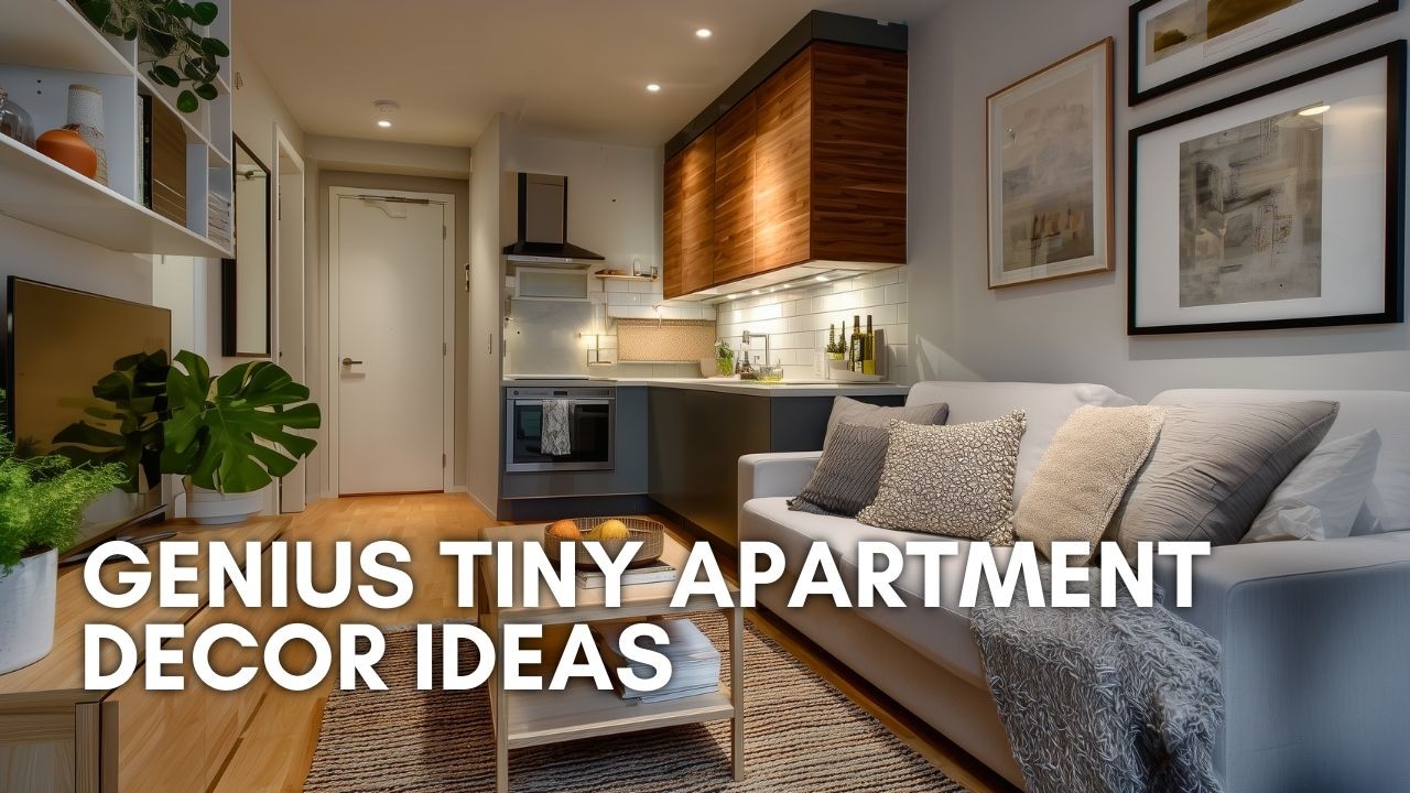 Genius Tiny Apartment Decor Ideas to Maximize Space and Storage Effortlessly