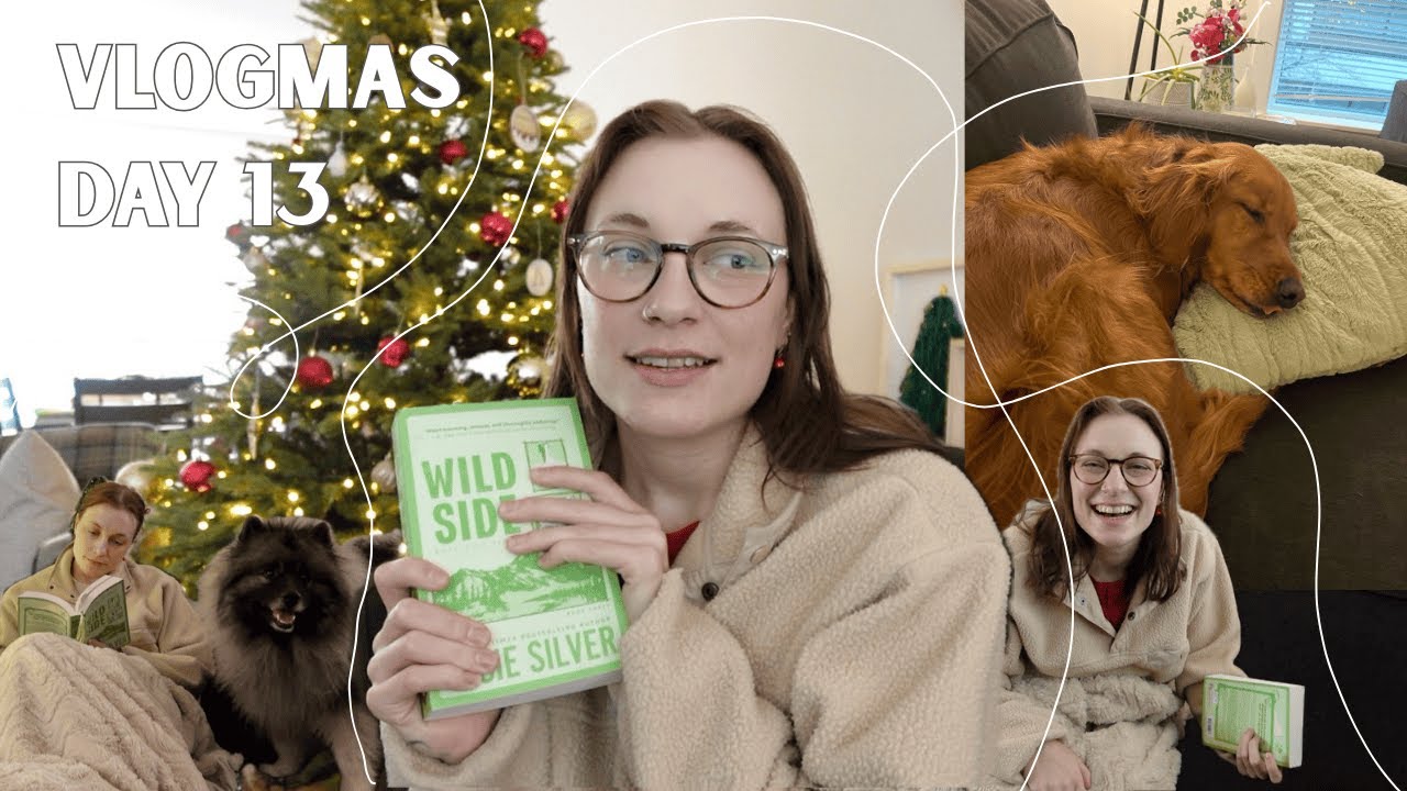 reading Wild Side and finally finishing those dang cookies | VLOGMAS DAY 13