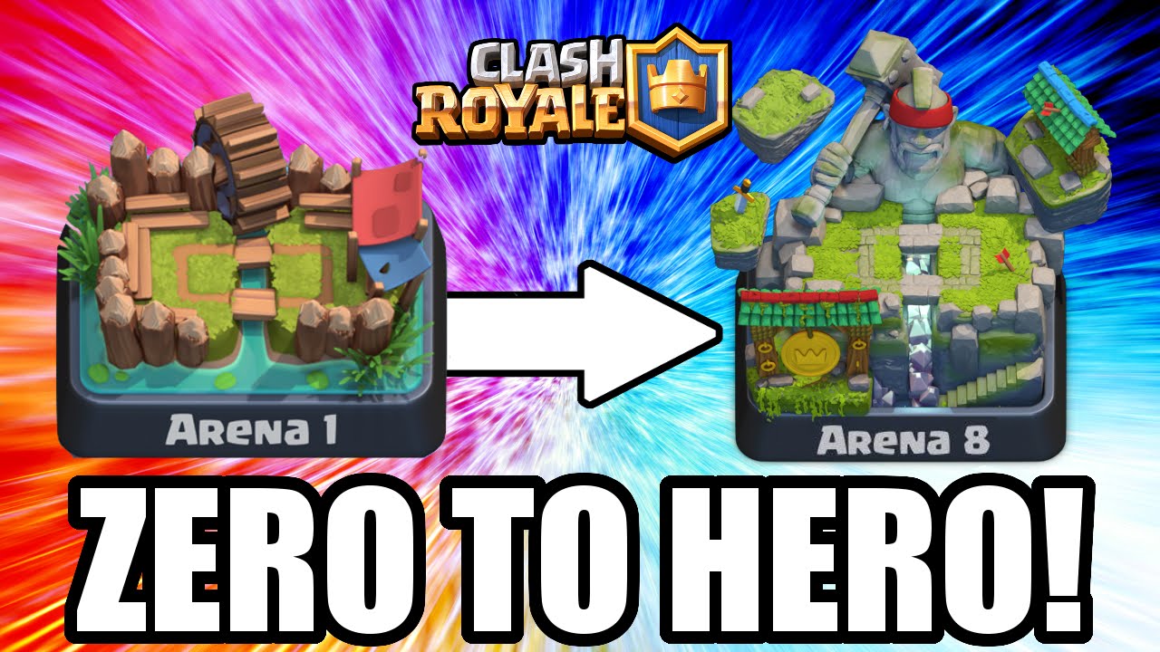 Clash Royale | ZERO TO HERO!! TROLLING LOW ARENA'S! | ALL SPAWNER DECK TROLLING!