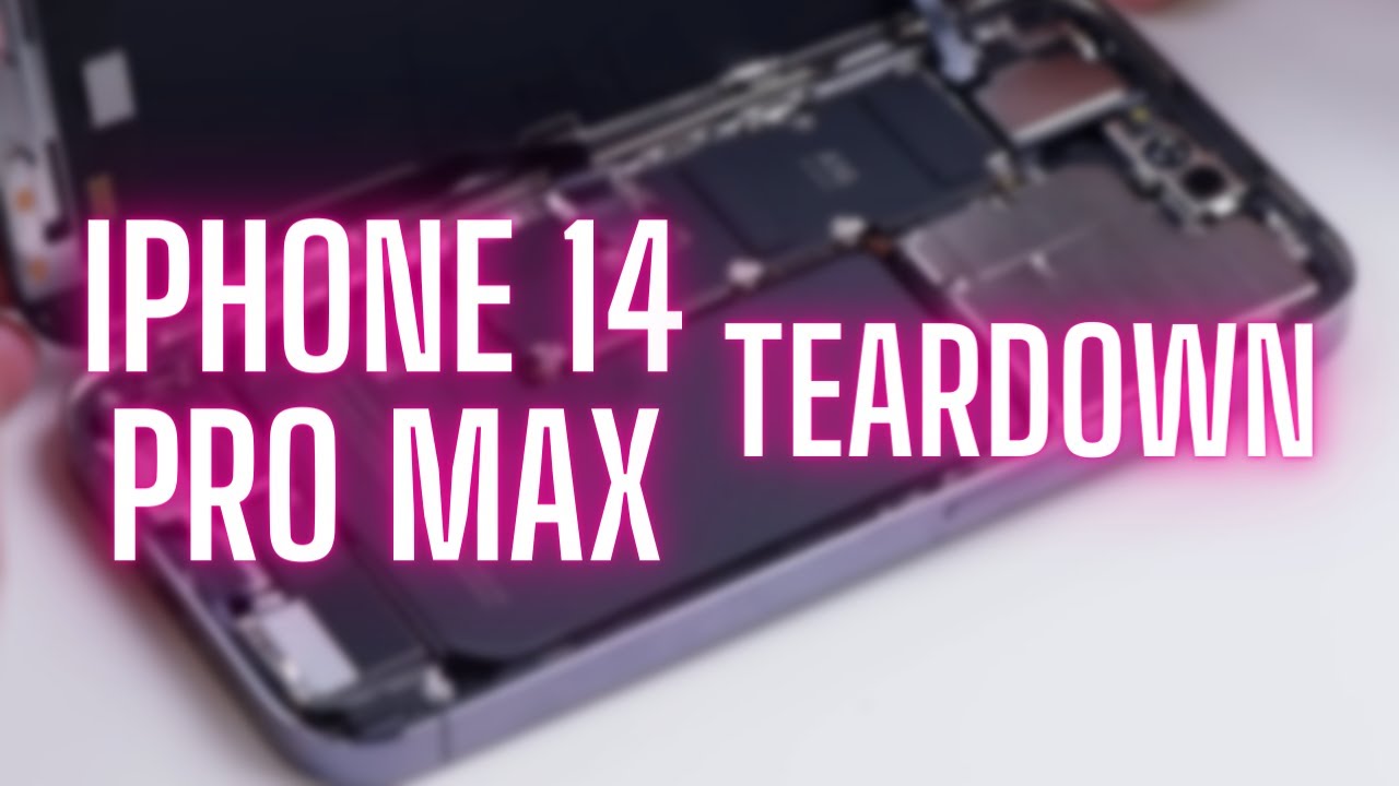iPhone 14 Pro Max - Guida allo smontaggio completo - Teardown Disassembly