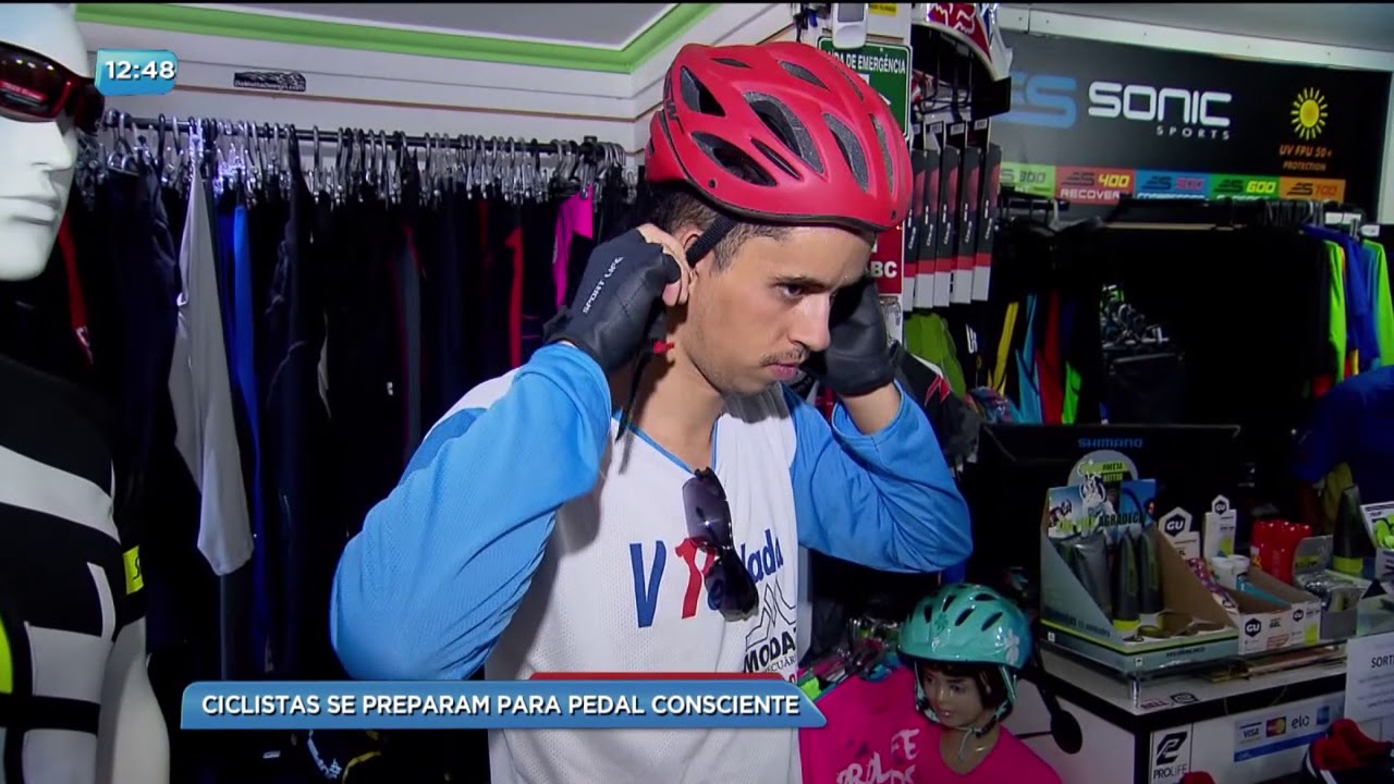 BG - Ciclistas se preparam para Pedal Consciente - 20-09-2017