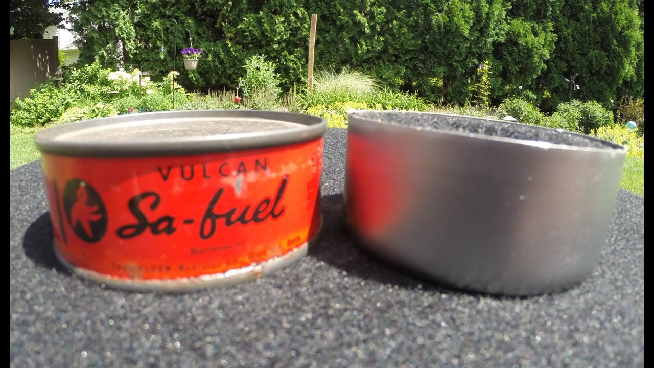 Vulcan Safety Chef Camp Stove - DIY Fuel Can