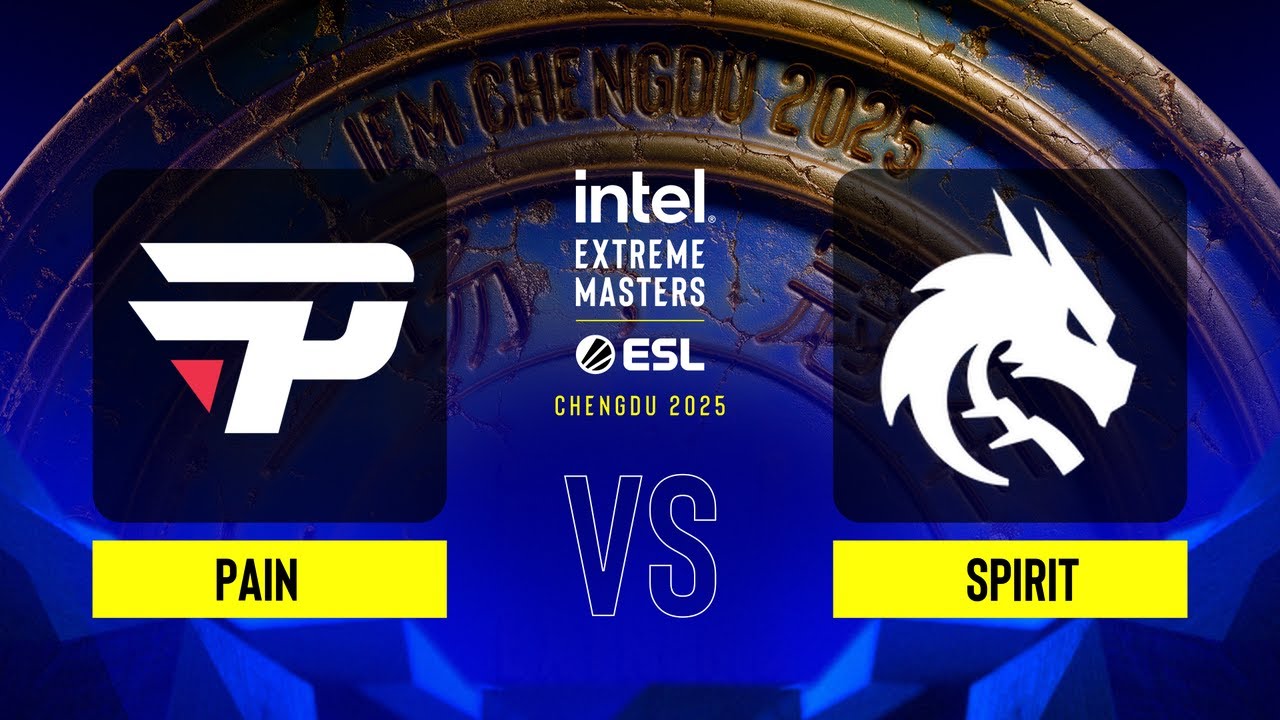 paiN vs. Spirit - IEM Chengdu 2025 - Group A
