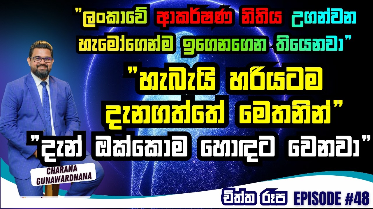 චිත්ත රූප | Episode 48 | January 24, 2026 #lawofattraction #charanagunawardhana #gratitude