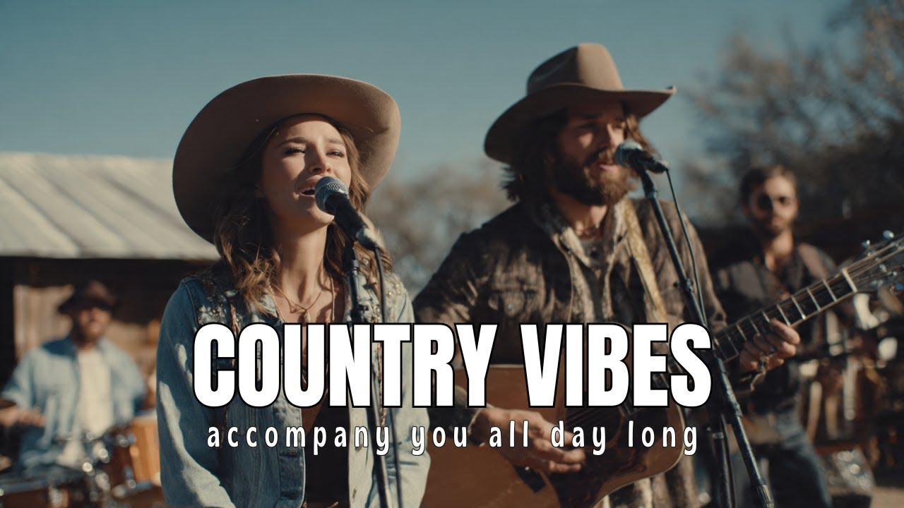 🪕 LIVE Peaceful Country Vibes – Gentle Guitar, Fiddle & Relaxing Love Song Mix