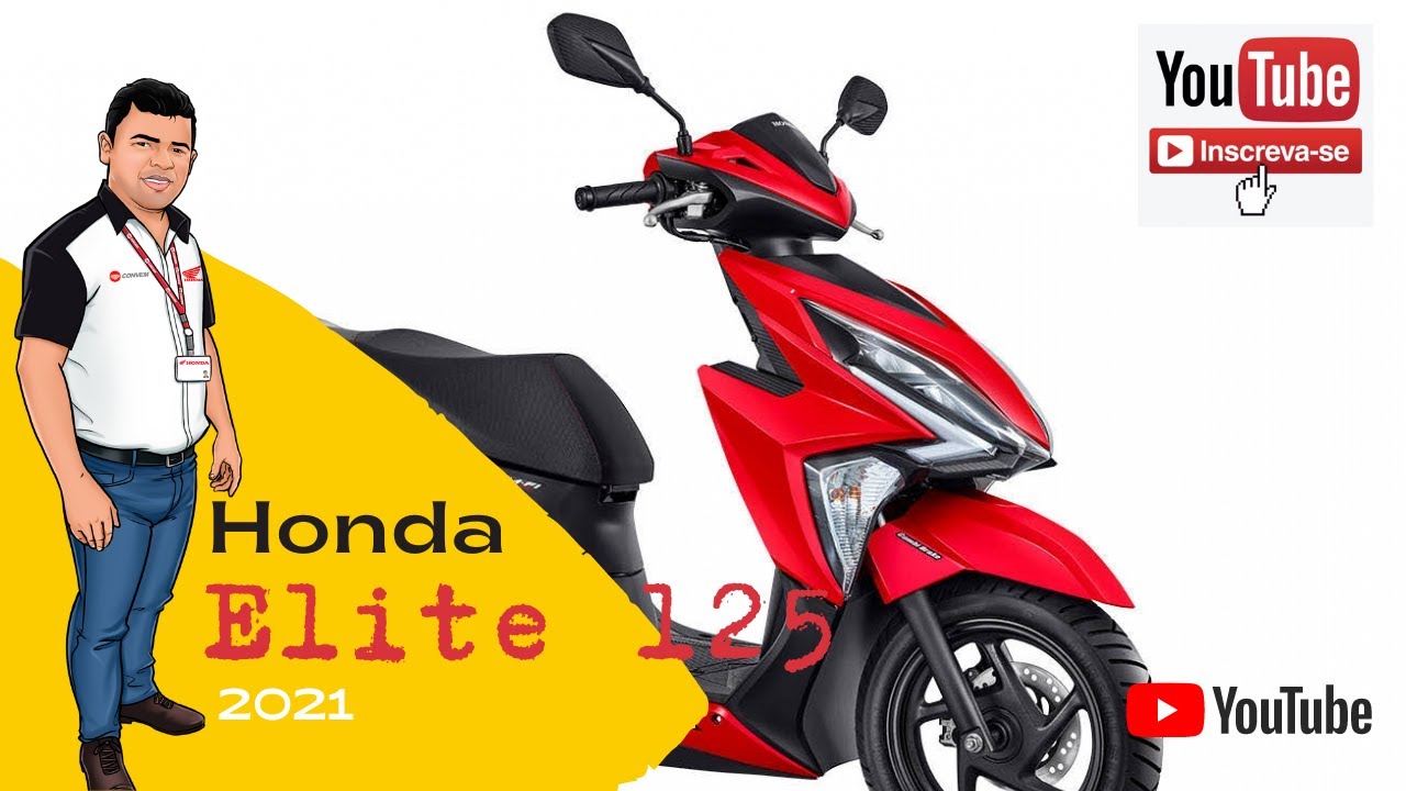 Nova Elite 125 linha 2021