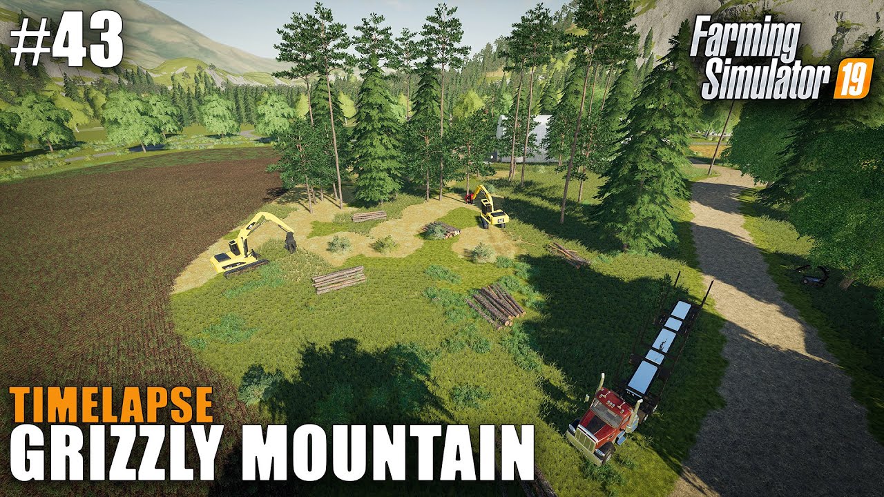 Grizzly Mountain Timelapse #43 Farming Simulator 19