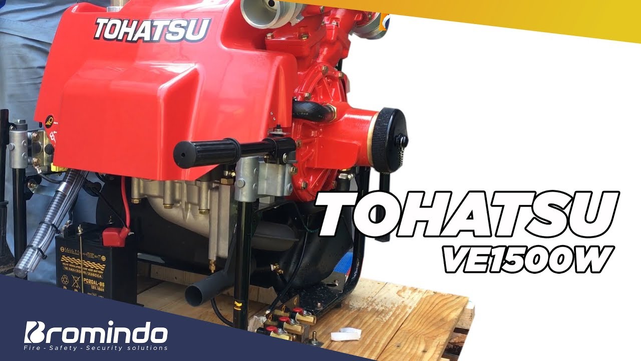 Pompa Hydrant Portable Tohatsu VE1500W