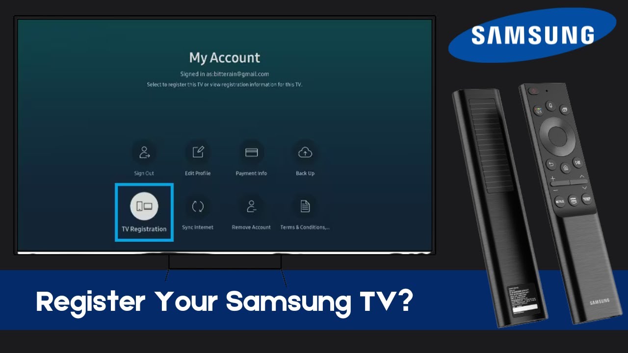 How to Register Your Samsung Smart TV? [ How to register your Samsung TV? ]