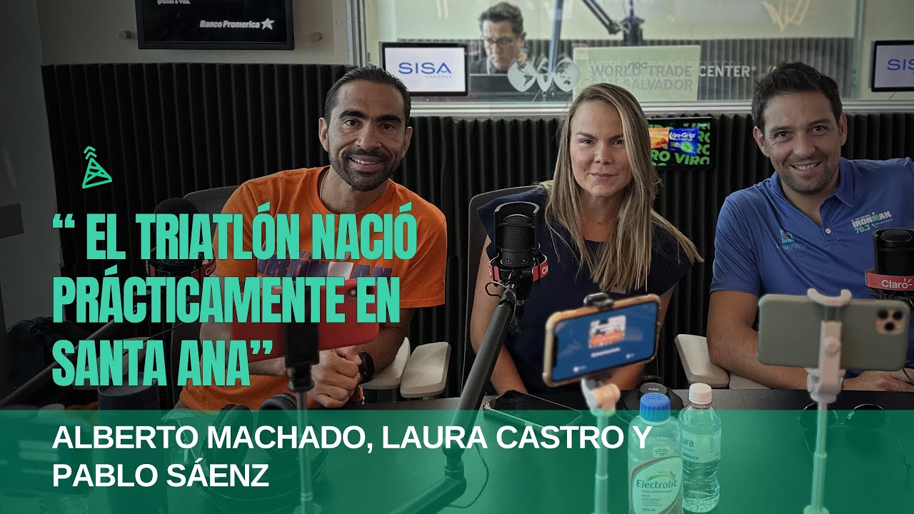 Pablo Sáenz, Laura, Castro Colo y Alberto Machado - Ironman 70.3 San Salvador