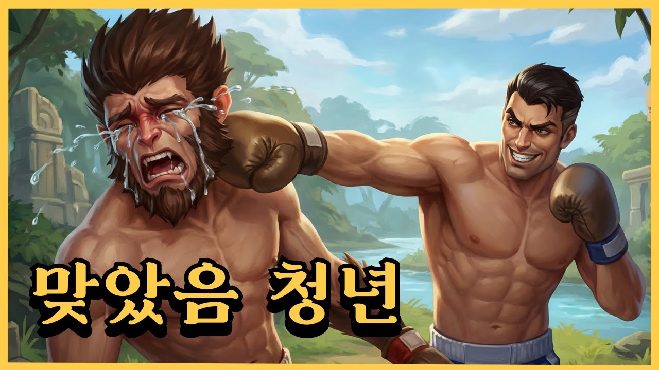 카운터한테 쳐맞는 장인