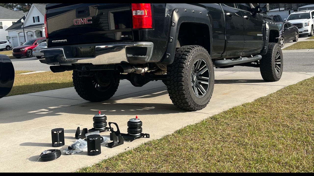 Airbag Helper Kit Install 2014-2018 GMC Sierra