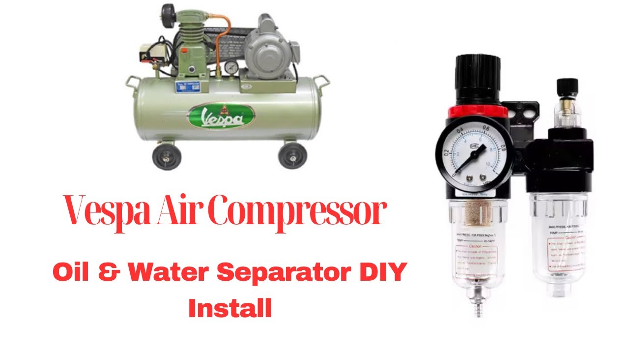 DIY: Air Compressor Oil and Water Separator Install