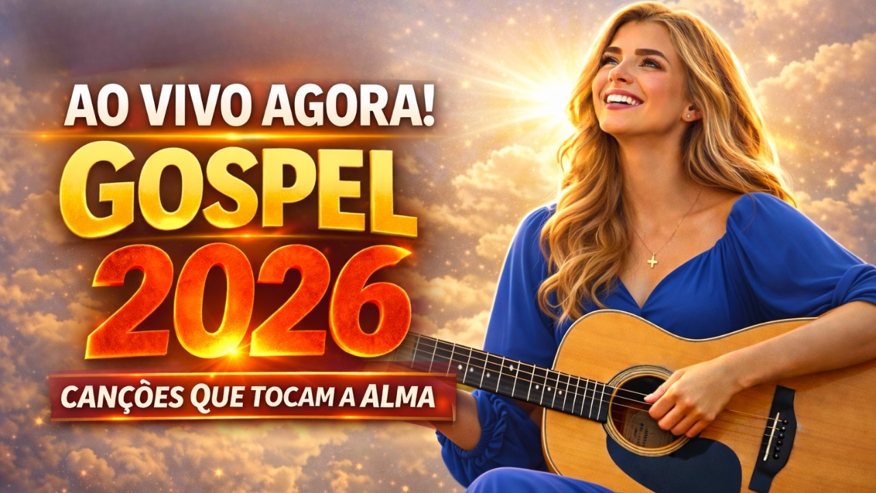 As Melhores Canções Gospel 2026 🙏 Louvores e Adoração Que Tocam a Alma