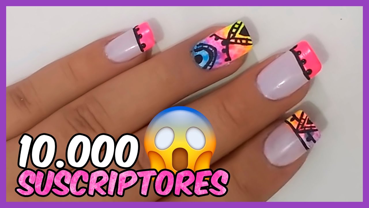 UÑAS MÁNDALAS - Especial 10.000 SUSCRIPTORES | Uñas Para Todas