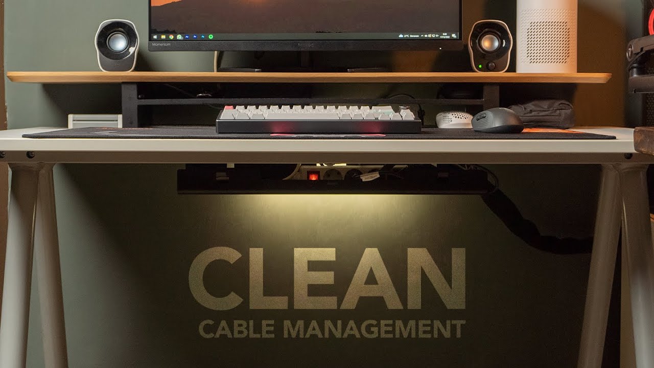 100 RIBU! Setup Minimalis dan Bersih Bebas KABEL | Tray Cable Management Oximus C80 & C90