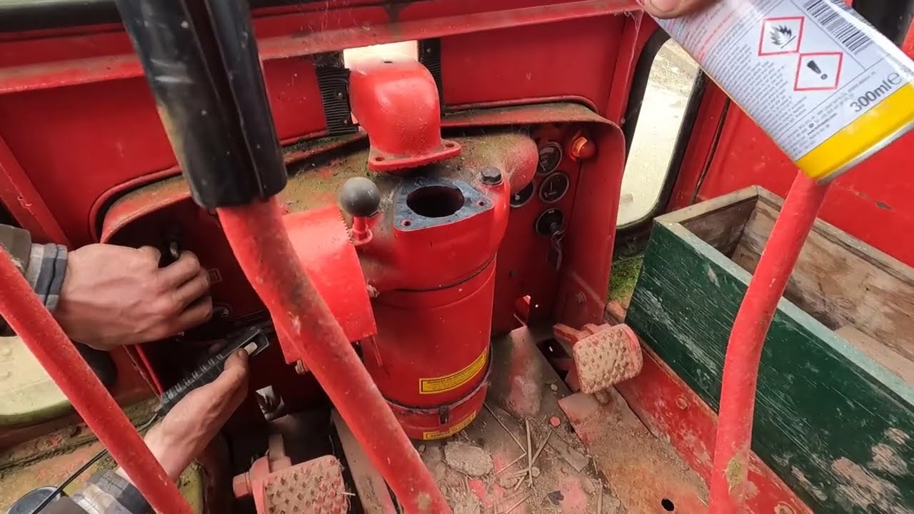 International BTD6 Crawler, engine start after 4 years