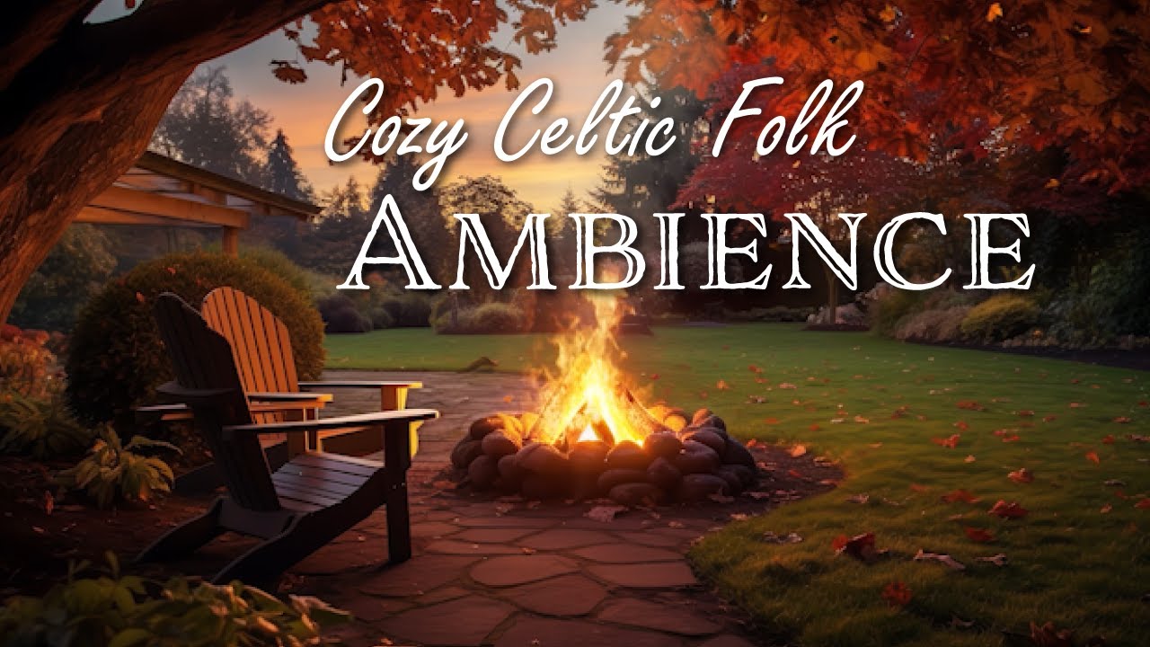 Celtic Folk Music | Cozy Irish Ambience for Reading, Studying & Relaxing (1 Hour) 🍀🌈
