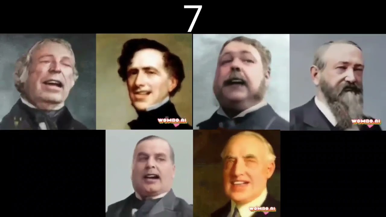 U.S presidents sing random songs based on how many siblings they had/have #wombo