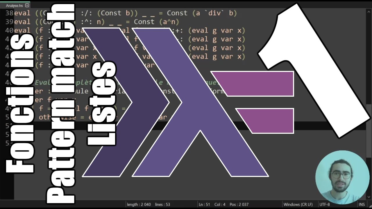 Haskell 1 - Fonctions, curryfication et listes