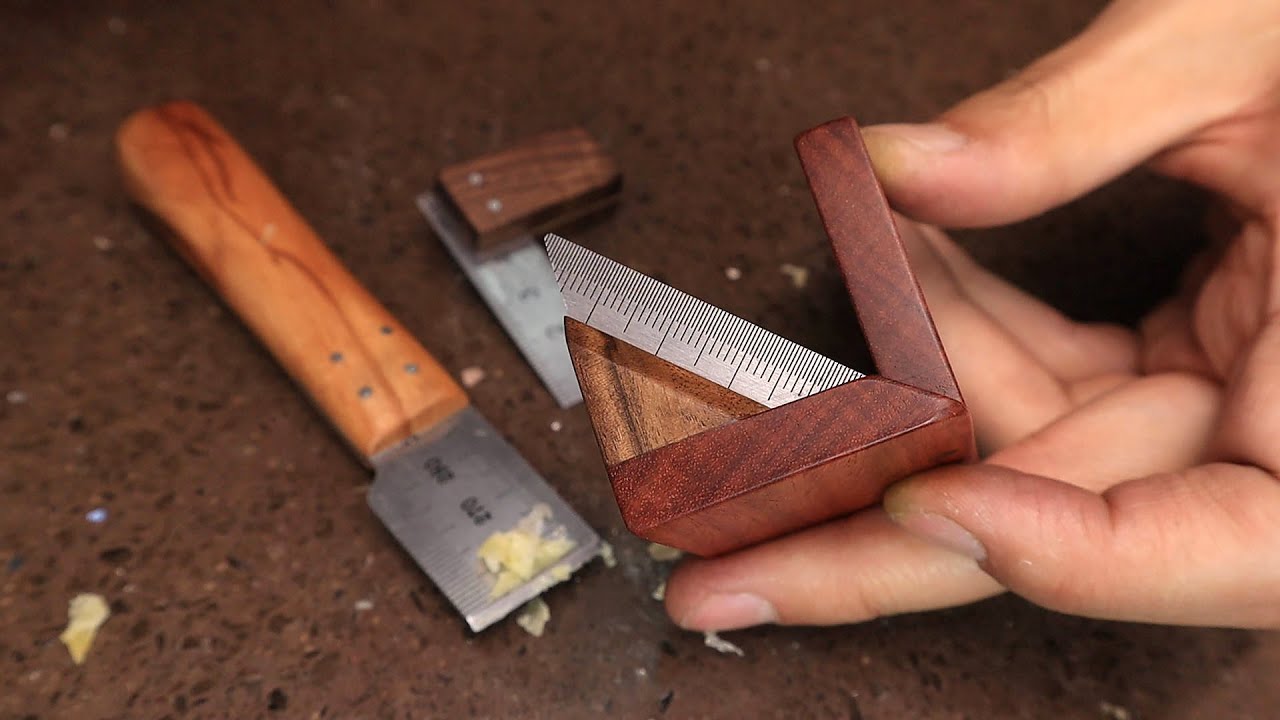 2 Amazing Woodworking Tools and ONE IDOIT - Making use of steel rule offcuts | DIY How-To
