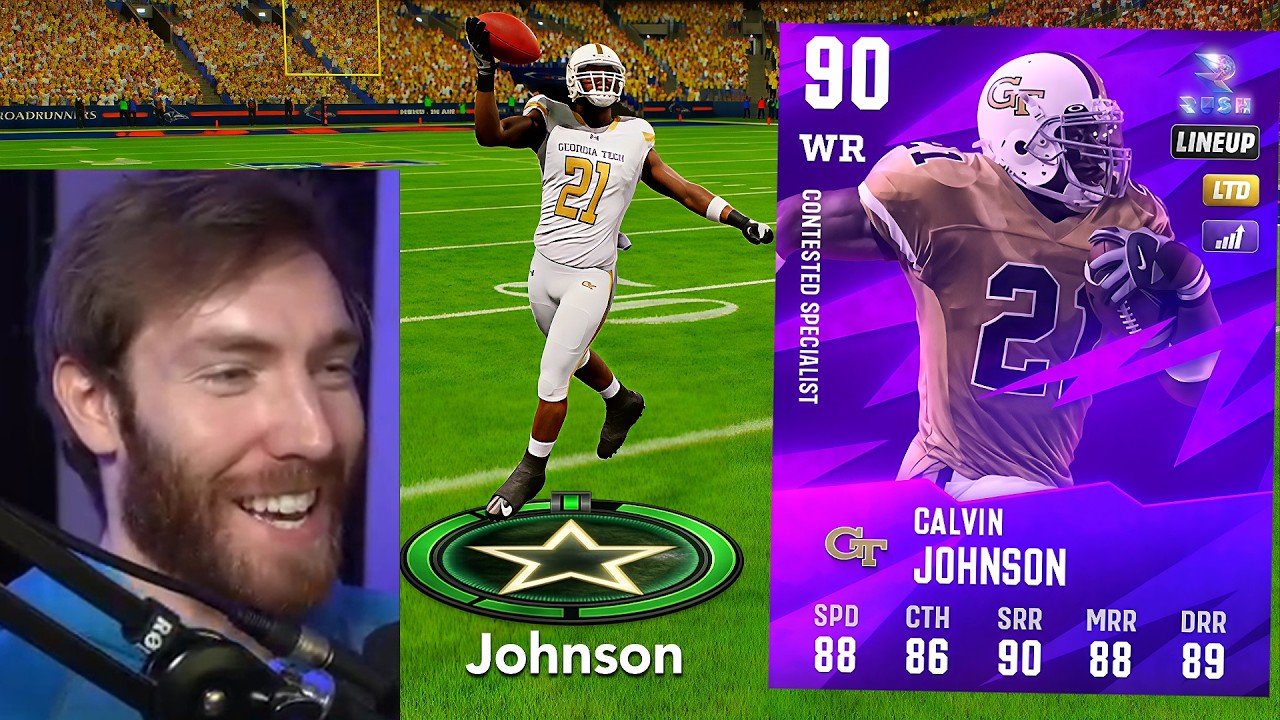 Играем за LTD Calvin Johnson в CUT!