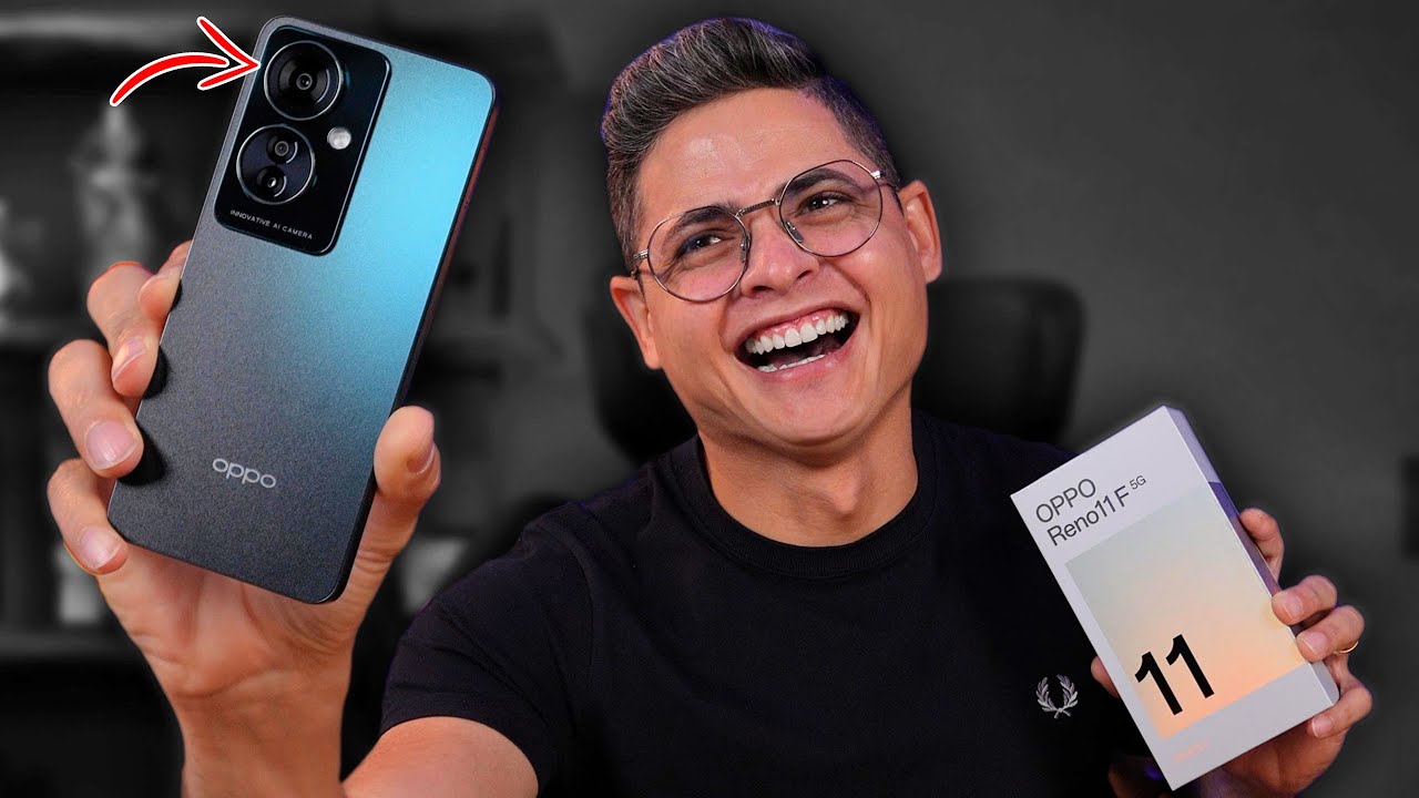 CHEGOU! Novo OPPO Reno11 F 5G no BRASIL! Unboxing e Impressões